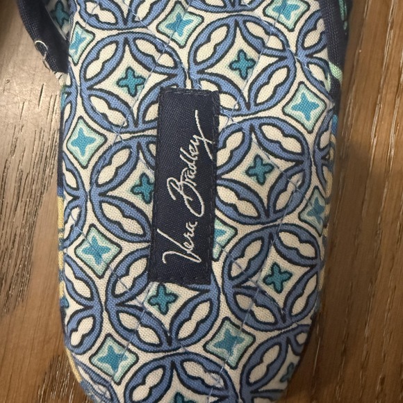 Vera Bradley Slippers Women Size Small 5-6 Multicolor Quilted Travel Case Floral - Picture 5 of 7